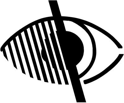 Shaded eye